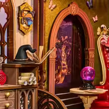 Witch's Fantasy Corner – DIY book nook kit, HiNooki (image 8)