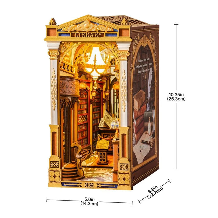 Wonders Library – DIY book nook kit, HiNooki (image 7)