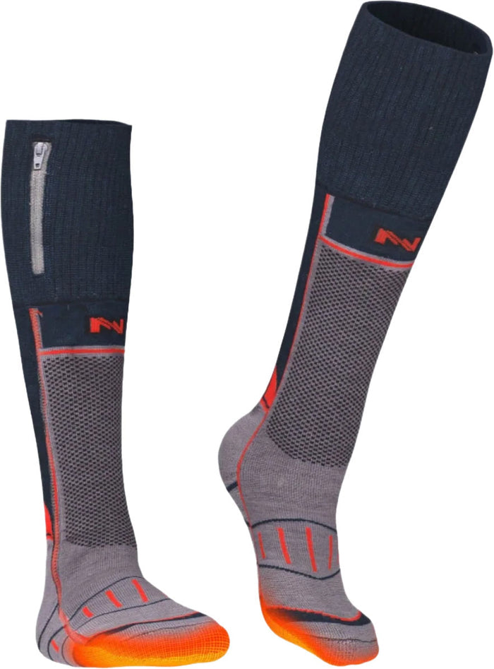 Wool Blend Heated Socks - Unisex
